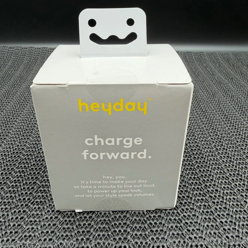 Heyday Dual USB-C and USB-A Wall Charger 20W Purple C-002448-01-070-0616
